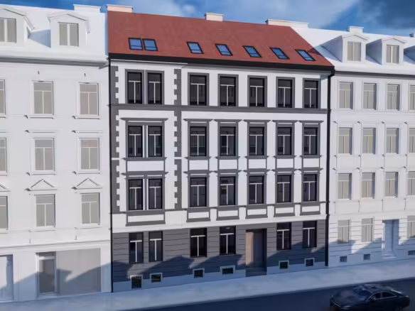 Rendering Straßenseitig