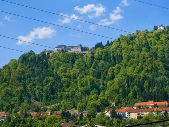 Blick aufs Schloss