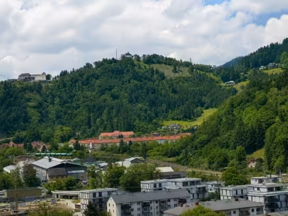 Blick zur Burg