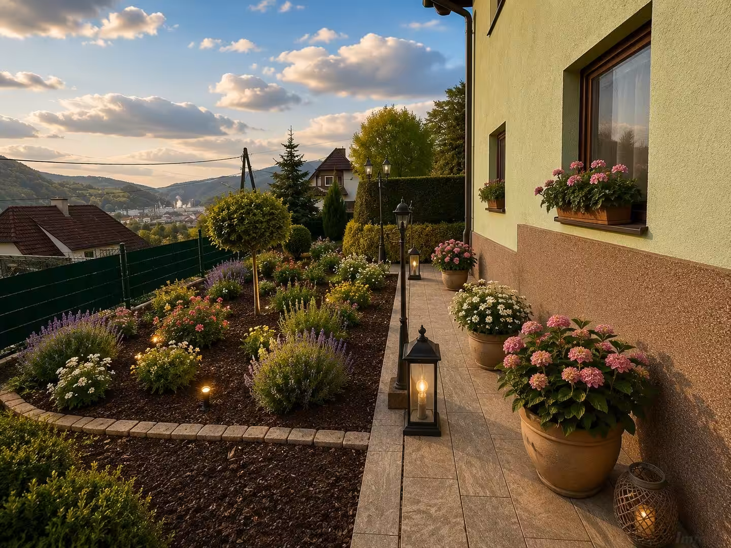 Garten mit Aussicht