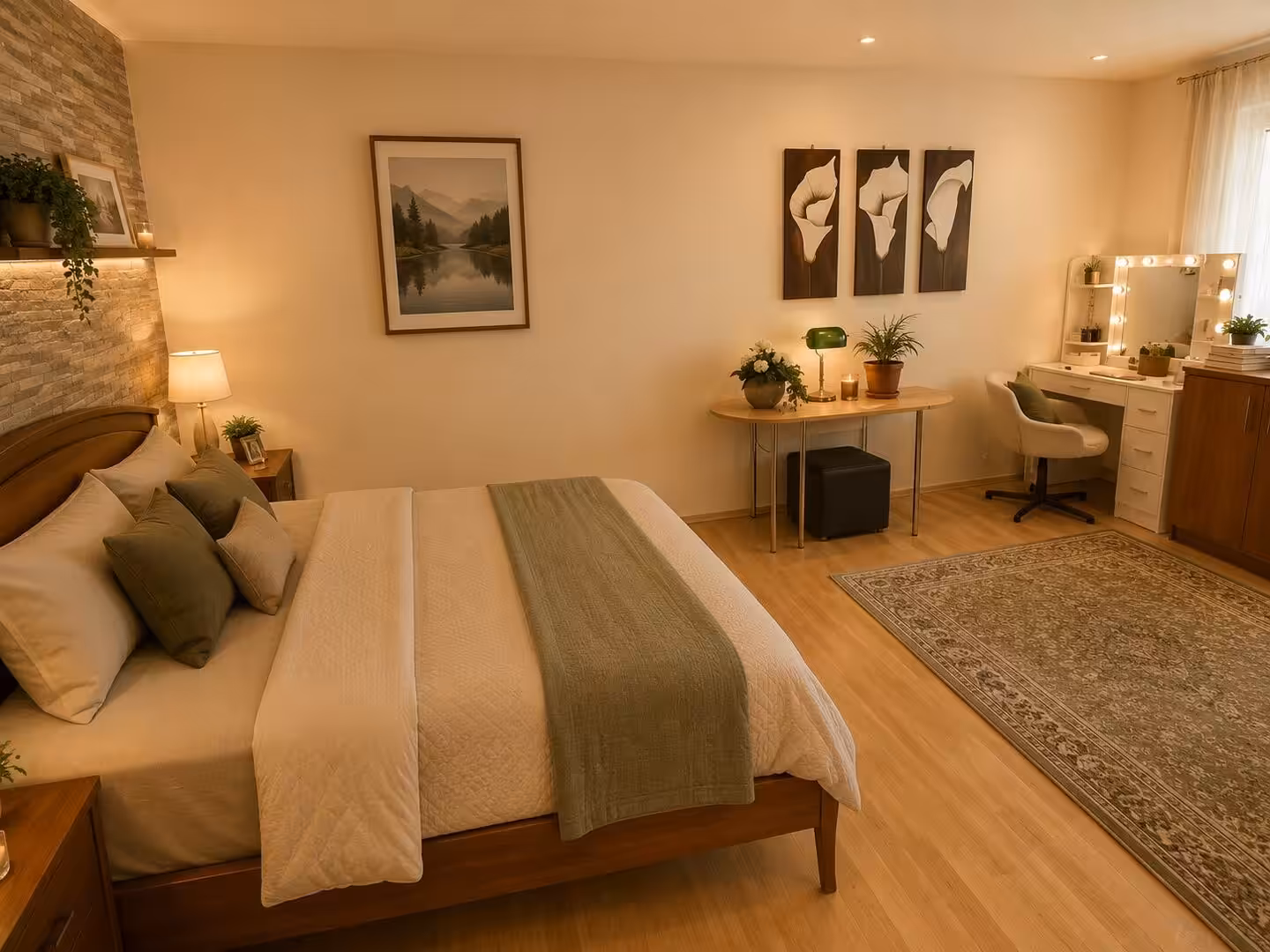 Schlafzimmer 3 WE 1