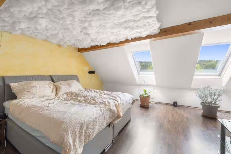 riesiges Zimmer mit Weitblick