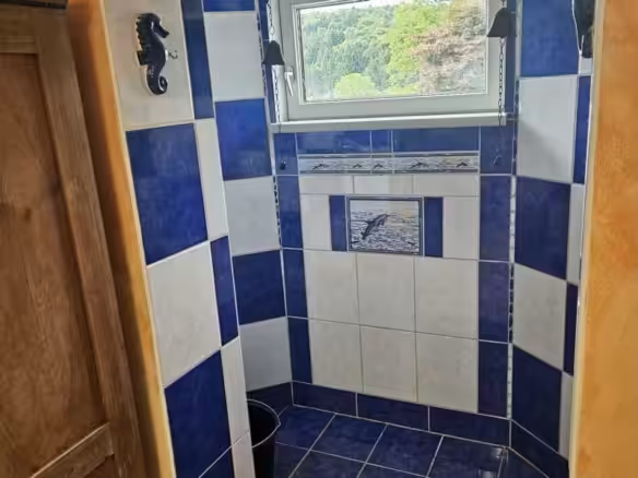 Dusche im KG