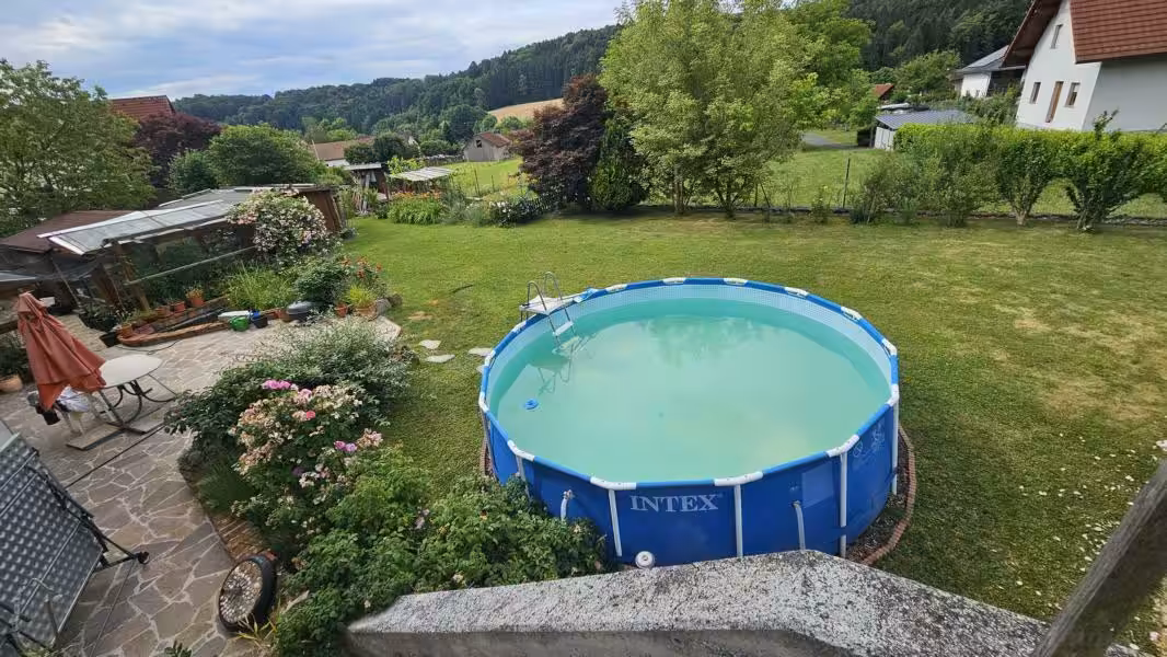 Blick in den Garten