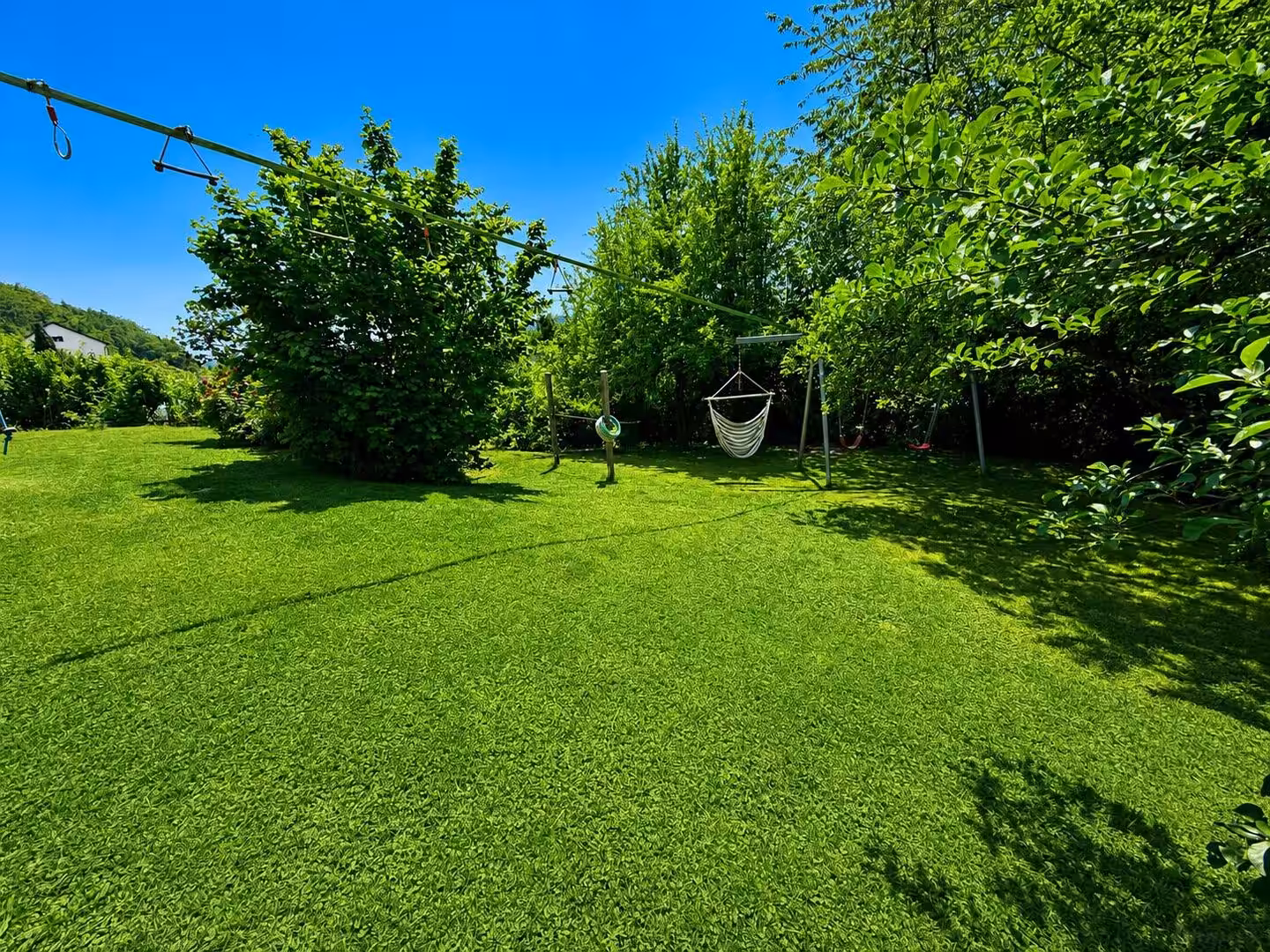 Blick in den eigenen Garten