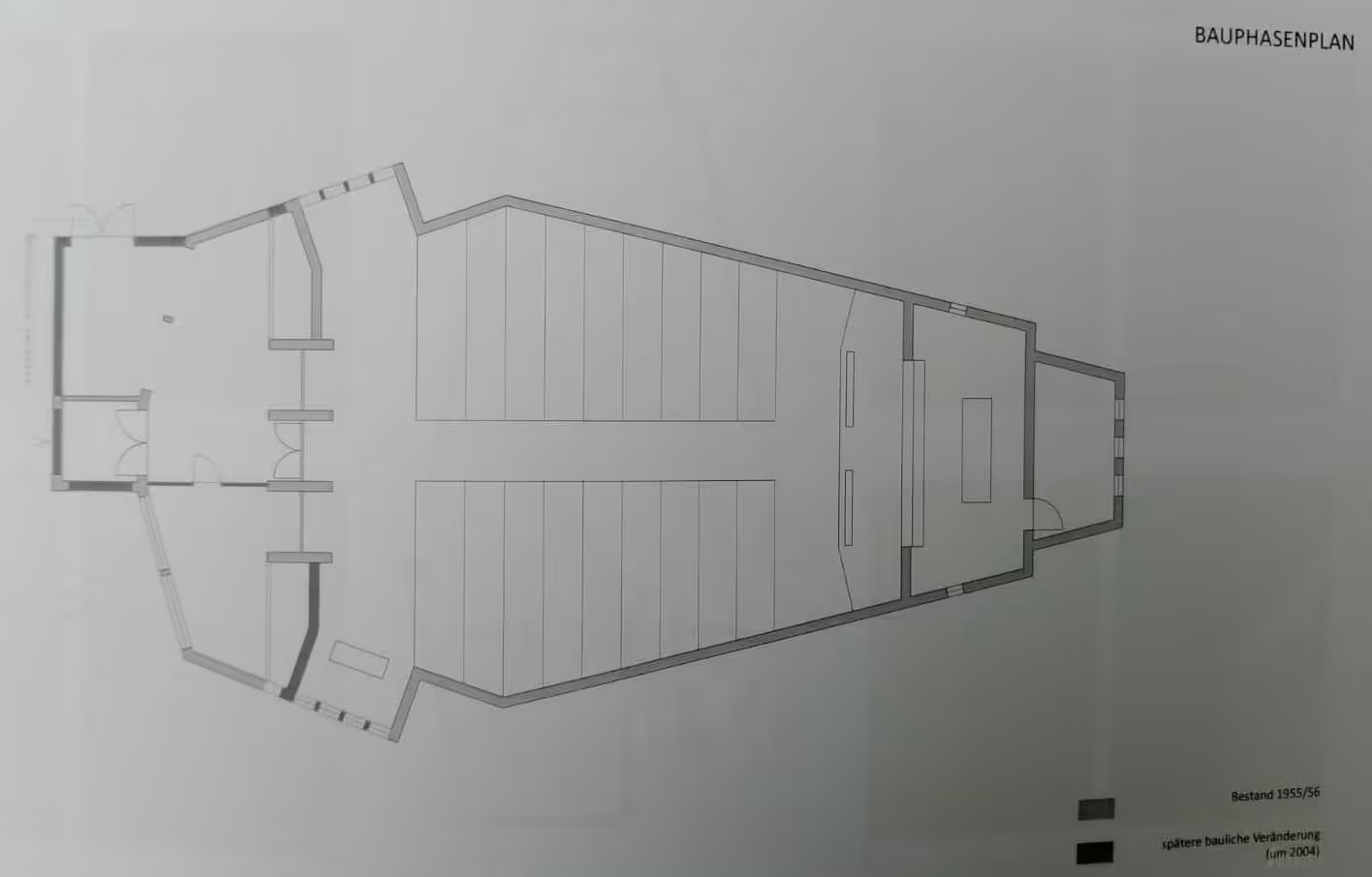 Grundriss Bauphasen