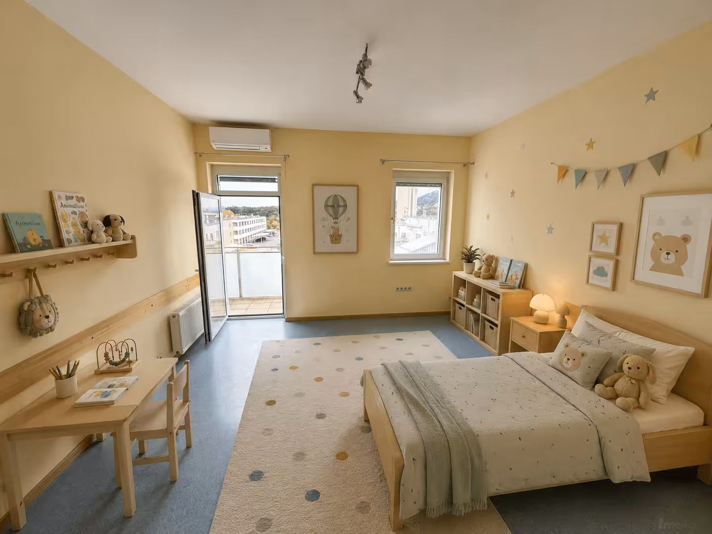 Penthouse-Kinderzimmer