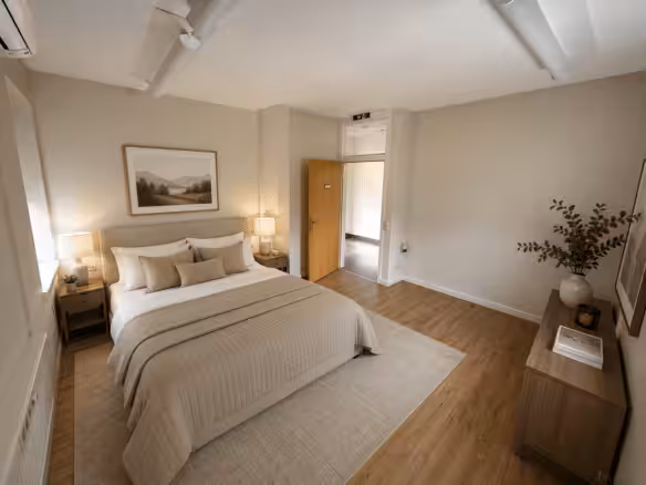Penthouse-Schlafzimmer