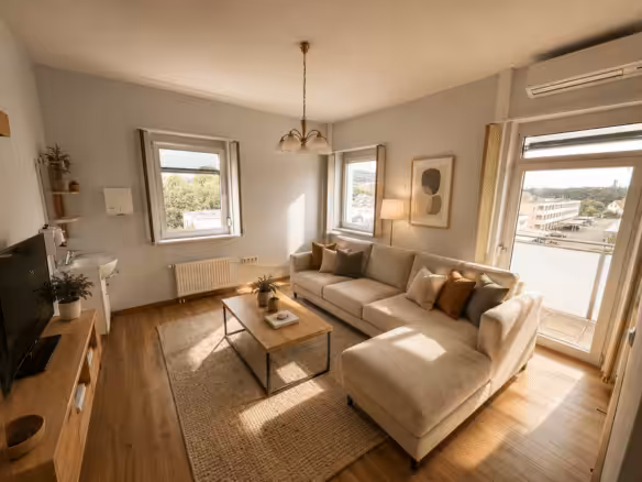 Penthouse-Wohnzimmer