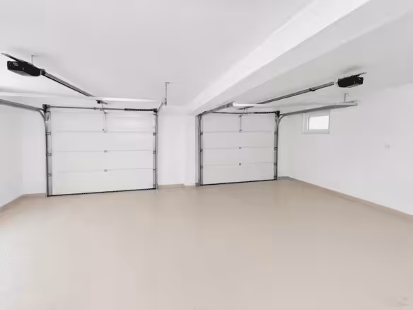 Doppelgarage im Keller