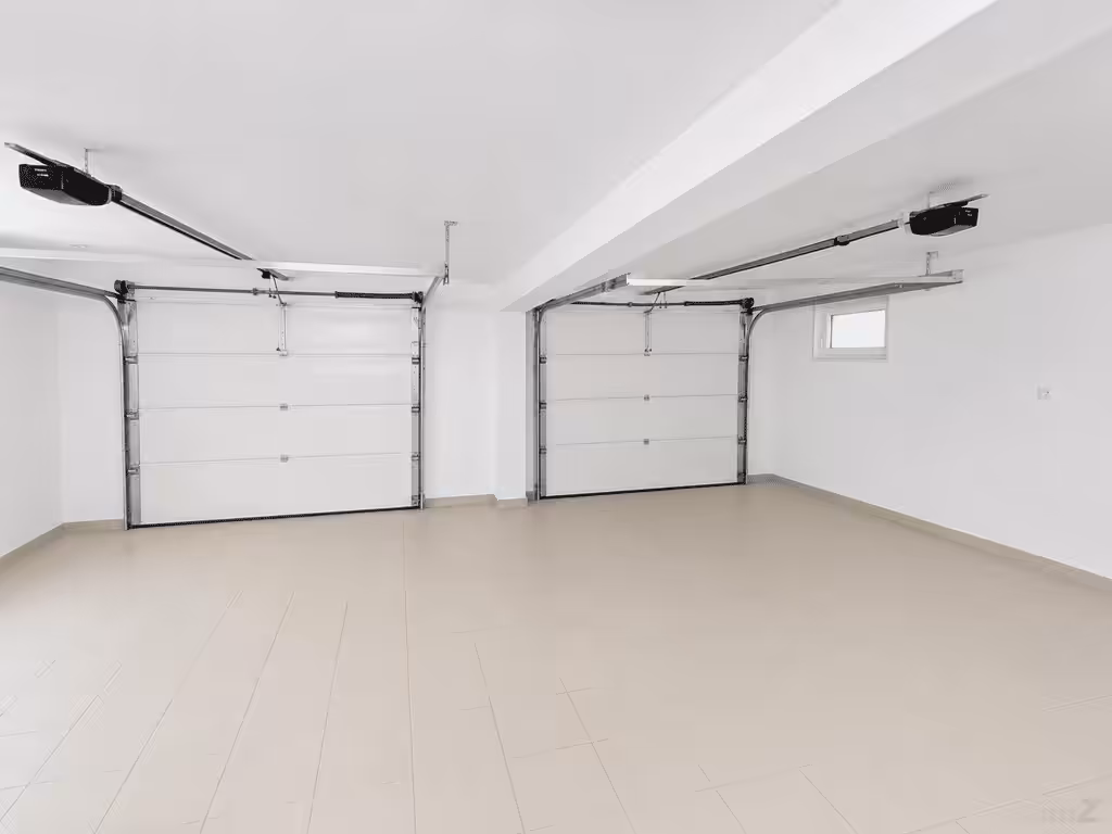 Doppelgarage im Keller