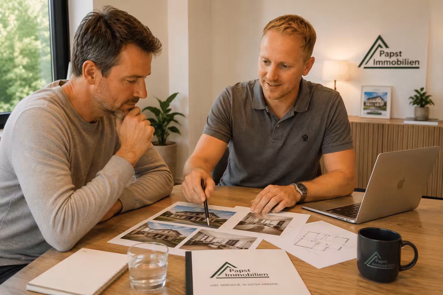 Professionelle Beratung vor dem Immobilienverkauf.