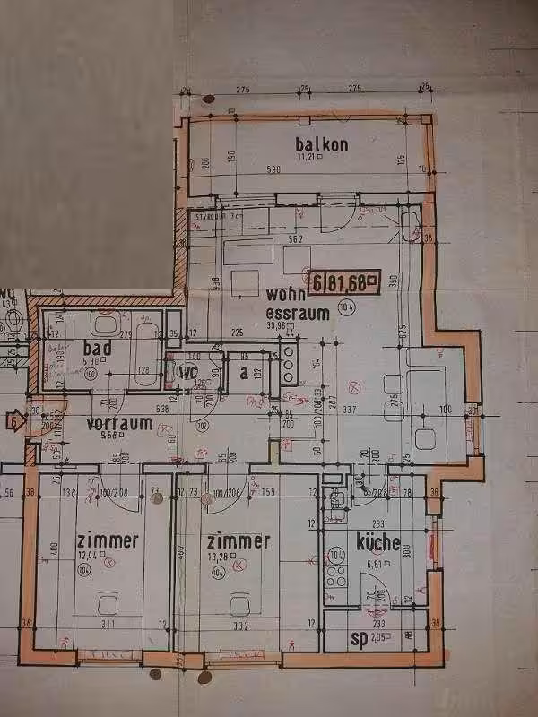 Grundrissplan
