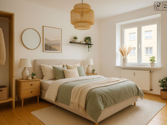 Schlafzimmer KI-generiert_LOGO