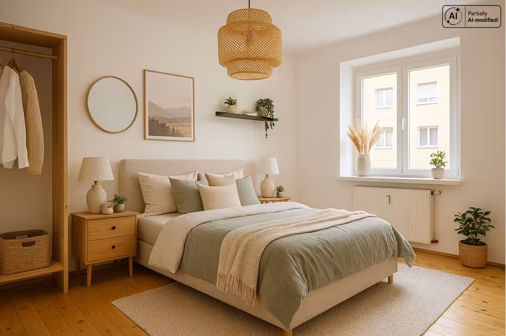 Schlafzimmer KI-generiert_LOGO