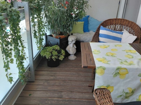 Balkongestaltungsbeispiel