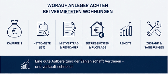 Vermietete Wohnung in Graz verkaufen